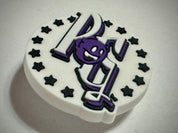 PRPL GHST 3D Croc Charm