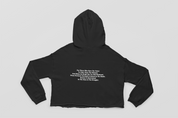 Stars & Struggles Crop Hoodie