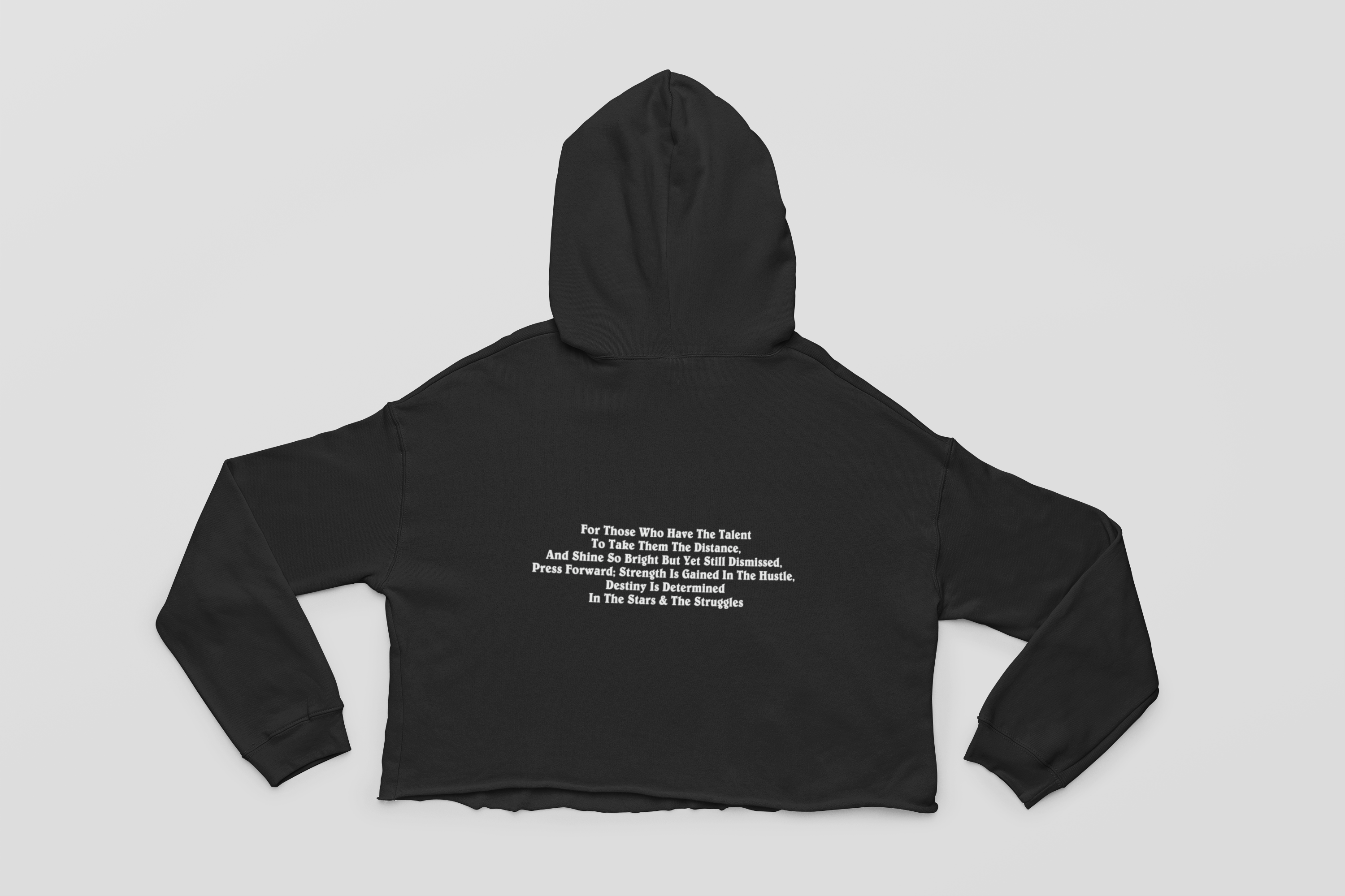 Stars & Struggles Crop Hoodie