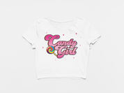 Candy Girl Crop Tee