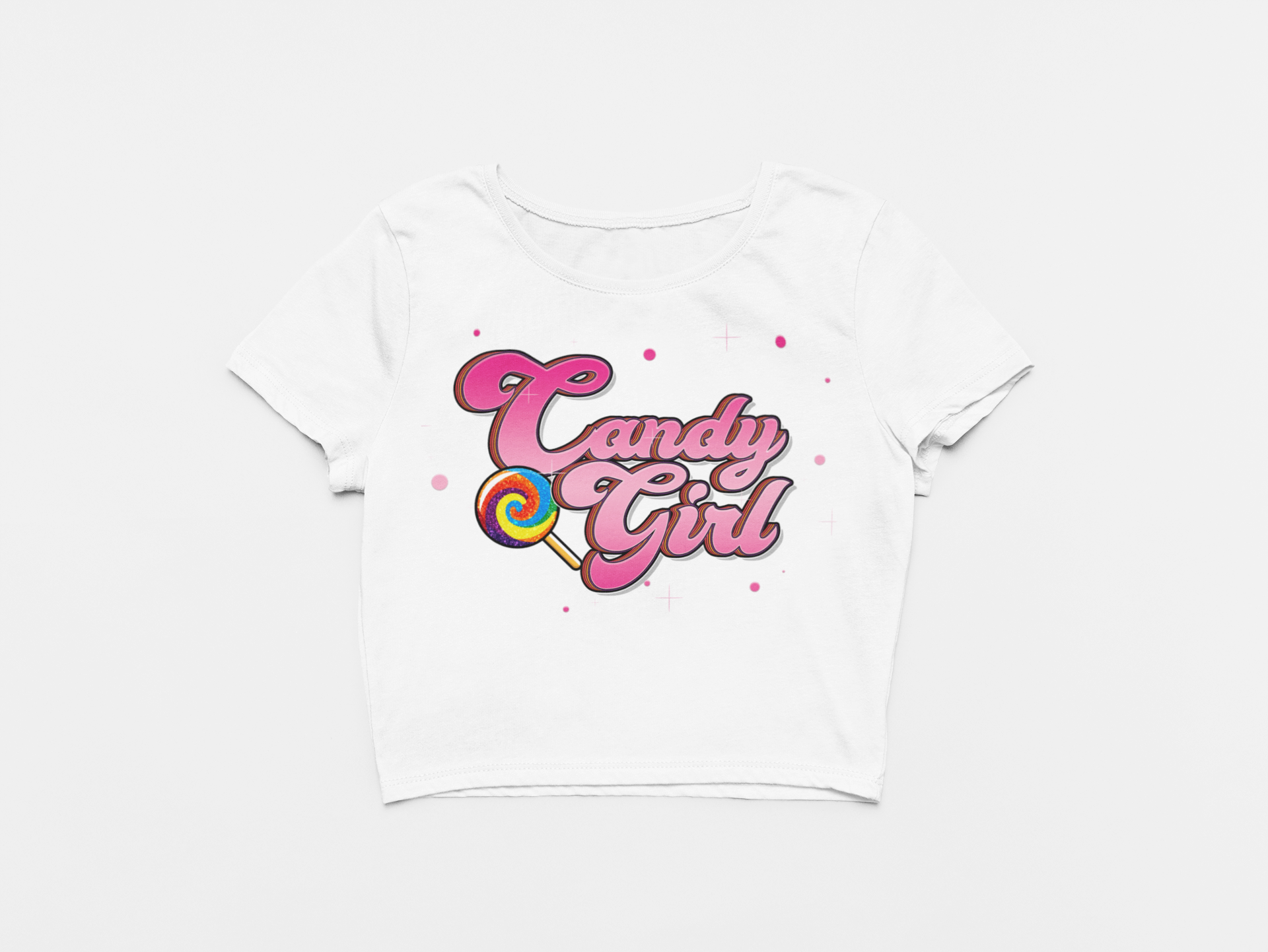 Candy Girl Crop Tee